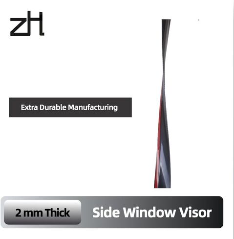 غزال أبيض يناسب Ford Focus 2012 2013 2014 2015 2016 2017 2018 حاجب نافذة دخان آمن، حاجب تهوية للشمس والمطر، حاجب نافذة جانبي، 4 قطع، سميك 2 مم in Kuwait