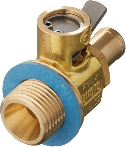 F104N: FUMOTO Valve W/Nipple M18-1.5 Threads in Kuwait