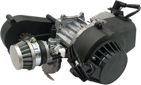 High Performance 50cc 49cc 2 Stroke Pull Start Engine Motor + Gear Box for Mini Moto Dirt Bike Quad Scooter Pocket Bike in Saudi Arabia