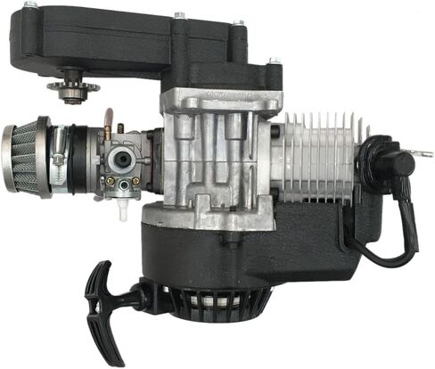 High Performance 50cc 49cc 2 Stroke Pull Start Engine Motor + Gear Box for Mini Moto Dirt Bike Quad Scooter Pocket Bike in Saudi Arabia