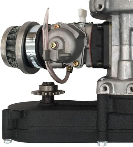 High Performance 50cc 49cc 2 Stroke Pull Start Engine Motor + Gear Box for Mini Moto Dirt Bike Quad Scooter Pocket Bike in Saudi Arabia