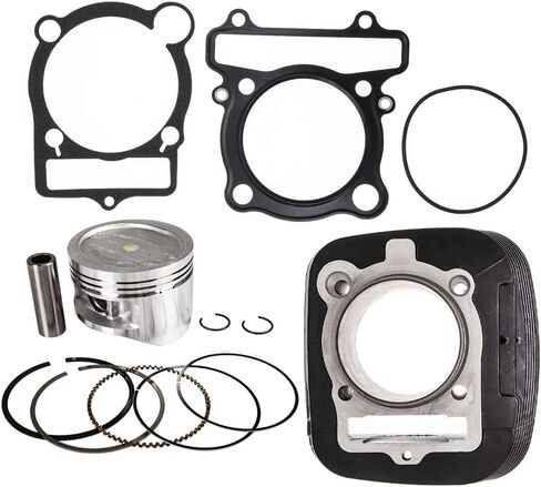 NICHE Cylinder Piston Gasket Kit for Yamaha Big Bear Kodiak 400 YFM400 4KB-11351-00-00 1UY-11181-01-00 (83mm) in Kuwait