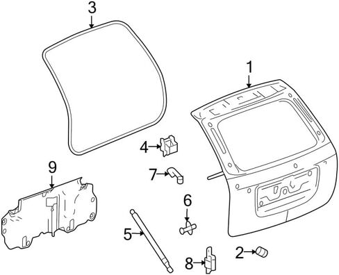 2 قطعة 23.35 بوصة استبدال دعم رفع الباب الخلفي الخلفي لبونتياك تورنت تشيفي إكوينوكس 2008 2009 08 09 SG230106 PN # 25876679 دعامات الغاز دعامة زنبركية للصدمات قضيب المثبط in Kuwait