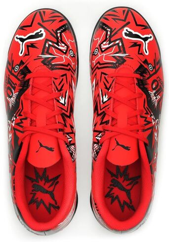 Puma Unisex Child Ultra Play Christina Pulisic Turf Training, Puma Red-Puma Black-Puma White, Big Kid, 2 in Saudi Arabia