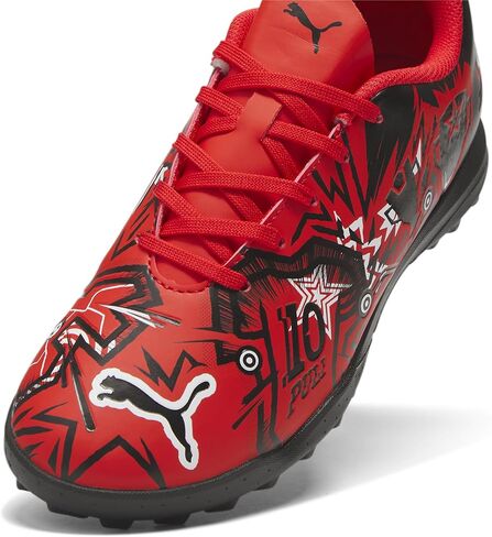 Puma Unisex Child Ultra Play Christina Pulisic Turf Training, Puma Red-Puma Black-Puma White, Big Kid, 2 in Saudi Arabia
