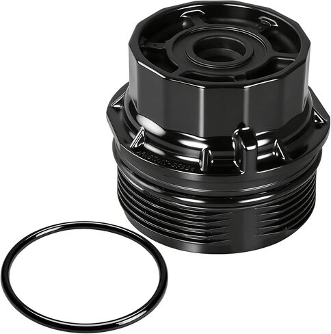Oil Filter Housing Cap Assembly for Toyota Lexus Scion Pontiac, Corolla Prius Matrix CT200h Corolla iM Vibe xD ES300 ES330, Replaces 15620-37010,1562037010 in Kuwait