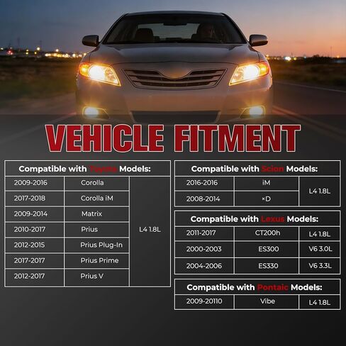 Oil Filter Housing Cap Assembly for Toyota Lexus Scion Pontiac, Corolla Prius Matrix CT200h Corolla iM Vibe xD ES300 ES330, Replaces 15620-37010,1562037010 in Kuwait