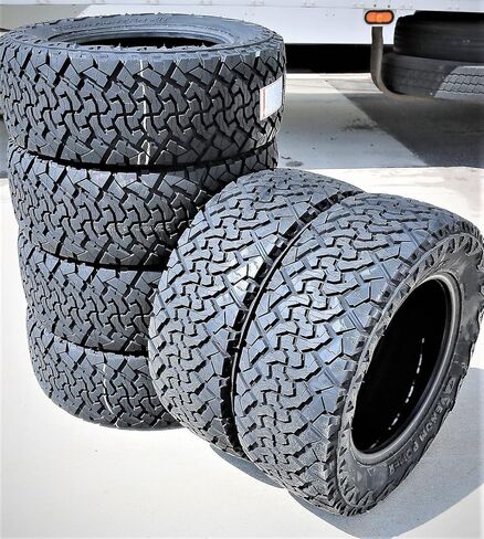 مجموعة من 6 (ستة) إطارات شعاعية للشاحنة Venom Power Terra Hunter X/T XT All-Terrain Mud Light - 35X10.50R17LT 35X10.50X17 35X10.50-17 121R نطاق تحميل E LRE 10 طبقات BSW جدار جانبي أسود in Saudi Arabia