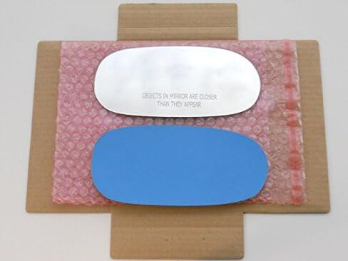 New Replacement Mirror Glass with Full Size Adhesive for 1997-2004 Chevrolet Corvette C5 Chevy SSR Passenger Side View Right RH in Saudi Arabia