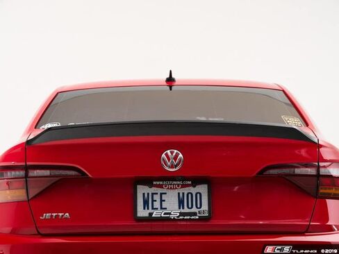 ECS Gloss Black Trunk Spoiler Compatible with VW MK7 Jetta in Saudi Arabia
