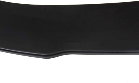 Universal Valance V2 PU الشفة الأمامية الممتصة للصدمات لوحة مقسمة مسطحة أسفل لوحة الناشر جناح الذقن متوافق مع BMW E60 Benz C250 C300 (قم بقياس المصد الخاص بك قبل الشراء - 66 بوصة طول × 21 بوصة عمق) in Saudi Arabia