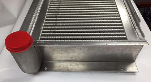 NEW Replacement AH219315, AH168324 Intercooler/Charge Air Cooler for John Deere Combine 9650 9660 9750 9996 in Kuwait