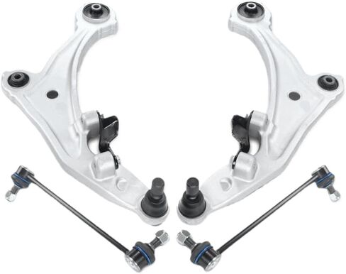 Front Control Arm Ball Joint Sway Bar Kit 4 Pcs 545001AT0A Compatible with Murano II Z51 2009 2010 2011 2012 2013 2014 in Saudi Arabia