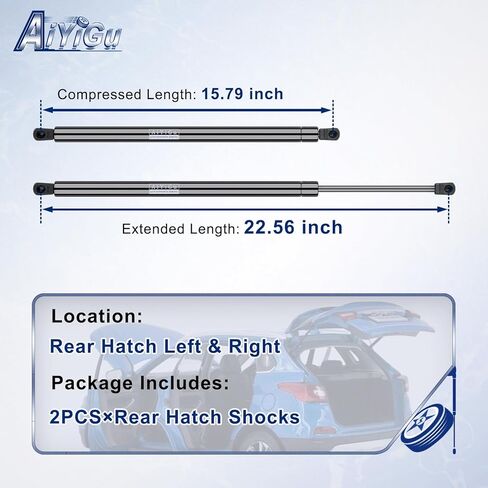PM3489 Rear Hatch Shocks Struts Lift gate Supports Gas Springs Compatible with 2010-2024 Toyota 4Runner, Pack of 2 PCS,Replace PM1062N10 in Saudi Arabia