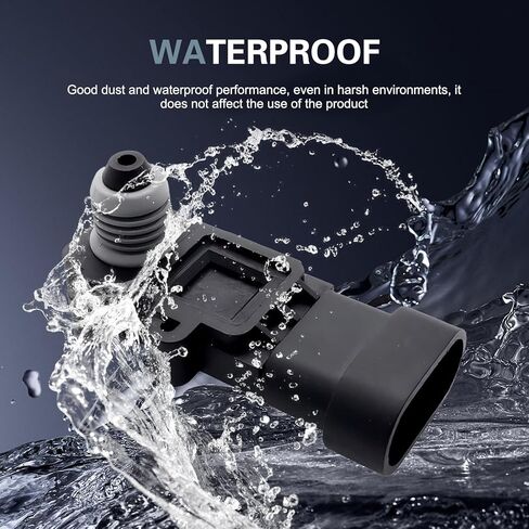 Car Fuel Tank Pressure Sensor, Heat-Resistant Anti-Aging Fuel Tank Pressure Sensor, OEM #16196060,16238399,12219388, Compatible with Chevy, Buick, GMC, Oldsmobile, Hummer, Pontiac (Black) in Kuwait