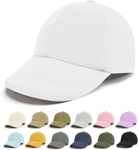 ZOORON Baseball Cap Golf Dad Hat Soft Brim Original Classic Low Profile Cotton Hat Plain Cap Men Women in Saudi Arabia