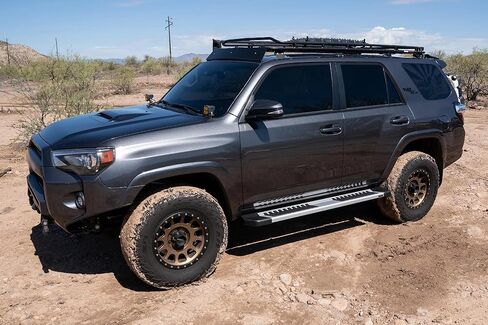 لوحات الجري من سلسلة Raptor بخطوات 6 بوصة من الألومنيوم بنمط OEM متوافقة مع Super Cab 15-26 F-150 17-26 F-260/F-350 Super Duty in Kuwait