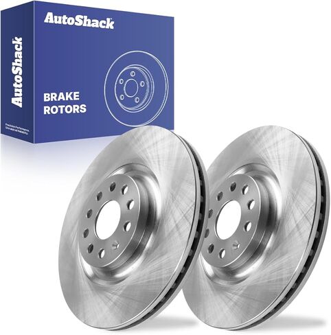 مجموعة دوارات الفرامل الأمامية ذات التهوية الأمامية من AutoShack بديلة لـ 2018-2024 Volkswagen Tiguan 2019-2025 Volkswagen Jetta 2019-2025 Audi Q3 2015-2020 Audi S3 13.39 بوصة (340 مم) in Saudi Arabia