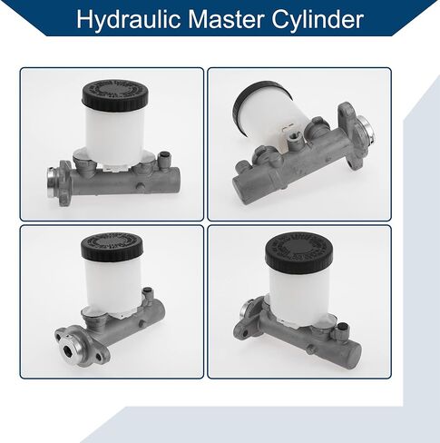 No.4601001G00/M39593 Brake Master Cylinder with Reservoir for Nissan D21 1886-1994 Hydraulic Master Cylinder Aluminum Alloy 1 Pc Silver Tone White in Saudi Arabia