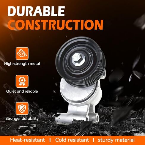 GAHA 38357 Belt Tensioner Assembly with Pully, Compatible for Mazda 3 (2004–2013), 5 (2006–2010), 3 Sport (2009–2013), Timing Belt Tensioner Replace# L37215980 in Kuwait