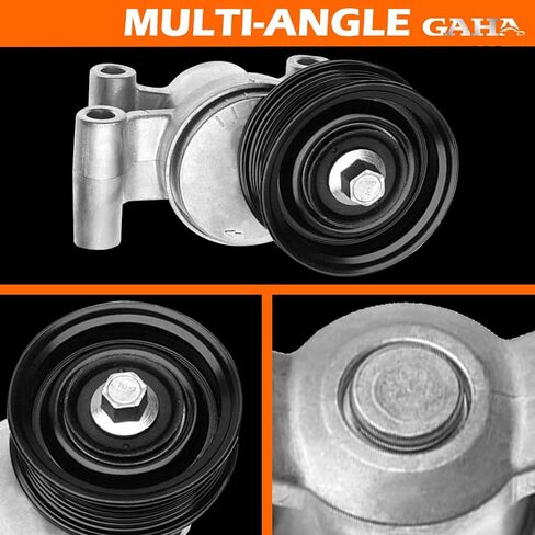 GAHA 38357 Belt Tensioner Assembly with Pully, Compatible for Mazda 3 (2004–2013), 5 (2006–2010), 3 Sport (2009–2013), Timing Belt Tensioner Replace# L37215980 in Kuwait