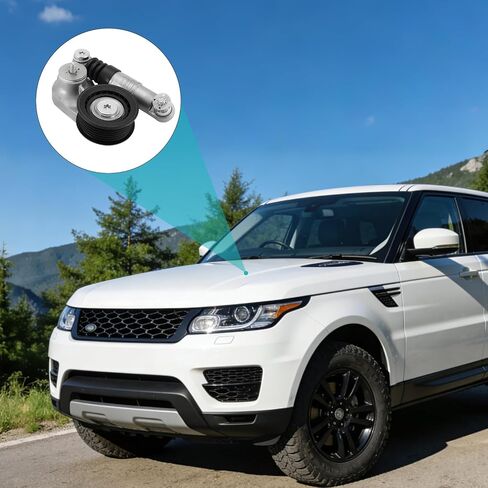 LR034128 Belt Tensioner Assembly with Pulley (2.0L L4) For Land Rover LR2 2013-2015,Discovery Sport 2015-2017,Range Rover Evoque 2012-2017 LR028880 39405 BJ326A228CA in Saudi Arabia