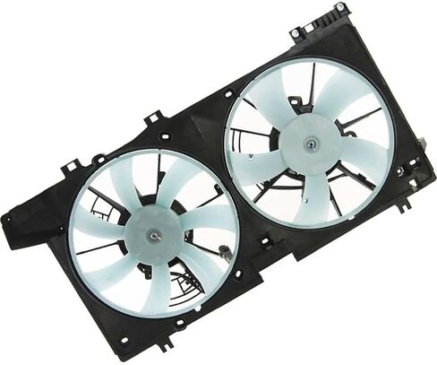 1 Piece Dual Radiator and Condenser Fan Assembly fits Subaru Legacy,Outback 2015 2016 2017 2018 2019 in Saudi Arabia