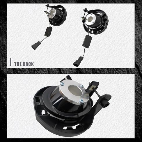 Fog Lights Compatible With 2015-2023 Dodge Charger, Black Front Bumper Left Right Side Fog Light Lamps 12V 55W H11 LED Bulbs Replacement Mopar 68425774AA （One piece per pack, not a pair） in Kuwait