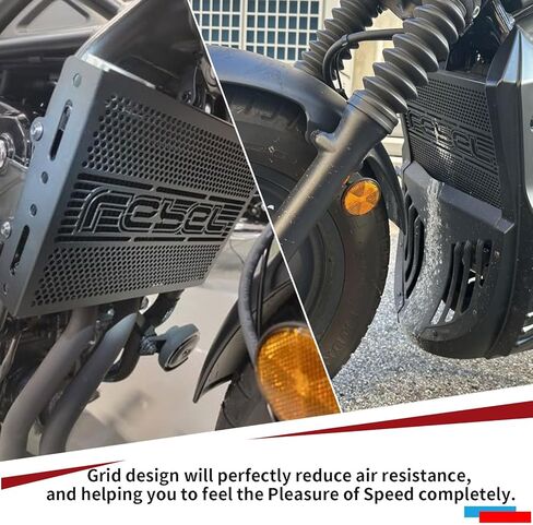 Motorcxycle Rebel 500 CMX Radiator Grille Guard Protector Grill Cover Protection Net fit for HO&N&DA Rebel CMX 500 CMX500 CMX 300 CMX250 Accessories 2017-2025 in Saudi Arabia
