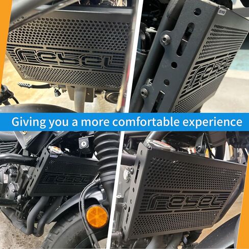 Motorcxycle Rebel 500 CMX Radiator Grille Guard Protector Grill Cover Protection Net fit for HO&N&DA Rebel CMX 500 CMX500 CMX 300 CMX250 Accessories 2017-2025 in Saudi Arabia