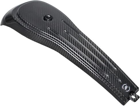 POWER JAMES Black Carbon Fiber Gas Fuel Tank Console Dash Panel Cover Compatible with Harley Davidson 2022-2025 Low Rider S ST FXLRS FXLRST FXRST in Saudi Arabia