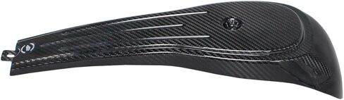 POWER JAMES Black Carbon Fiber Gas Fuel Tank Console Dash Panel Cover Compatible with Harley Davidson 2022-2025 Low Rider S ST FXLRS FXLRST FXRST in Saudi Arabia