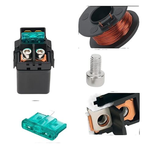 Starter Solenoid Relay Compatible with CBR250R CBR250 CBR 250 R 2011 13 CBR500R CBR600 F2 F3 F4 F4i CMX250 in Kuwait