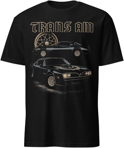 تي شيرت Trans Am لعام 1977 – تي شيرت برسومات سيارة العضلات الكلاسيكية لعشاق Firebird in Saudi Arabia