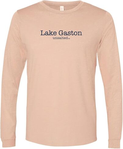 تي شيرت Lake Gaston Unsalted Modern Fit بأكمام طويلة للجنسين in Kuwait