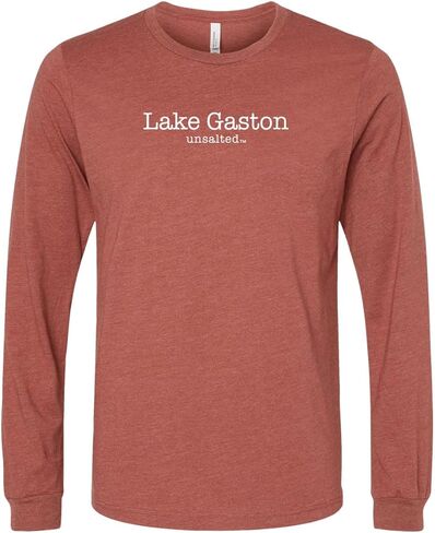 تي شيرت Lake Gaston Unsalted Modern Fit بأكمام طويلة للجنسين in Kuwait