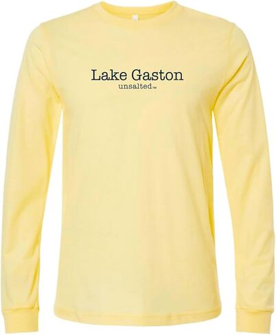 تي شيرت Lake Gaston Unsalted Modern Fit بأكمام طويلة للجنسين in Kuwait