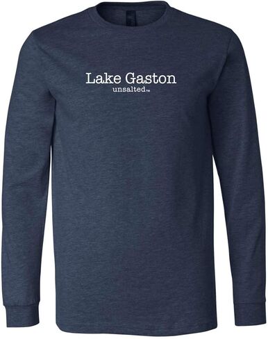 تي شيرت Lake Gaston Unsalted Modern Fit بأكمام طويلة للجنسين in Kuwait