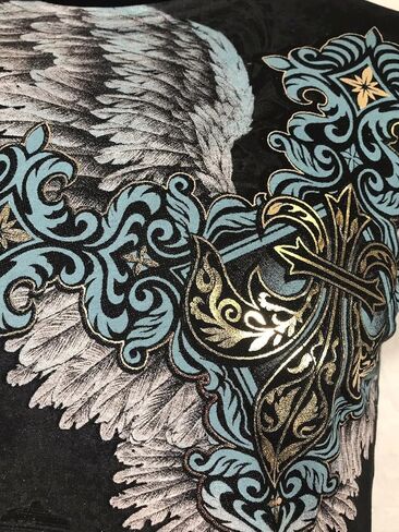 Xtreme Couture by Affliction Men T-Shirt Sinner Tattoo Biker in Saudi Arabia
