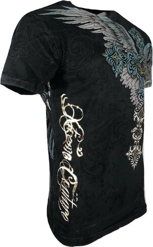 Xtreme Couture by Affliction Men T-Shirt Sinner Tattoo Biker in Saudi Arabia