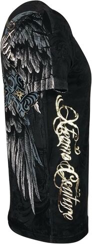 Xtreme Couture by Affliction Men T-Shirt Sinner Tattoo Biker in Saudi Arabia