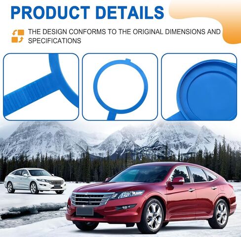 38513-SC4-672 Windshield Wiper Washer Fluid Reservoir Cap, Compatible with Honda Odyssey 2012-2017 Crosstour 2013-2015 CR-V 2013 MDX 2001-2009 RDX 2007-2018 ILX Hybrid 2013-2014 etc in Saudi Arabia