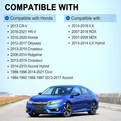 38513-SC4-672 Windshield Wiper Washer Fluid Reservoir Cap, Compatible with Honda Odyssey 2012-2017 Crosstour 2013-2015 CR-V 2013 MDX 2001-2009 RDX 2007-2018 ILX Hybrid 2013-2014 etc in Saudi Arabia
