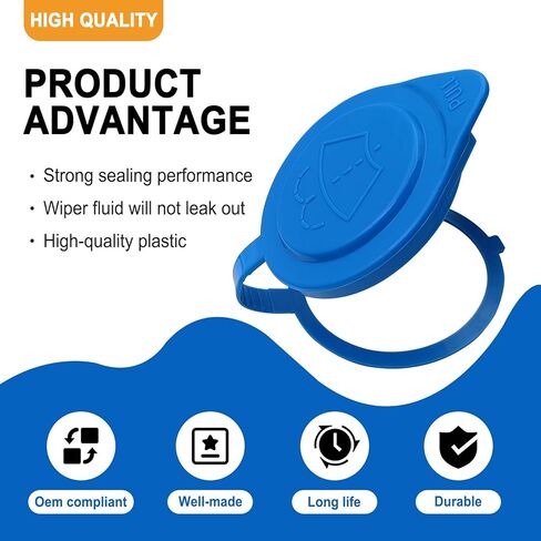 38513-SC4-672 Windshield Wiper Washer Fluid Reservoir Cap, Compatible with Honda Odyssey 2012-2017 Crosstour 2013-2015 CR-V 2013 MDX 2001-2009 RDX 2007-2018 ILX Hybrid 2013-2014 etc in Saudi Arabia