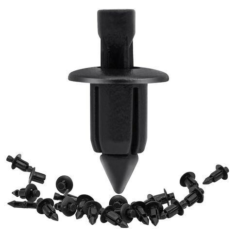 SECLUDE 20PCS M6 Fender Clip Retainer Bumper Fasteners Rivets Clips Push Rivet Pins Bolt Flare Clip Compatible with Honda Kawasaki Suzuki GSX-R Yamaha YZF R1 R6 in Kuwait