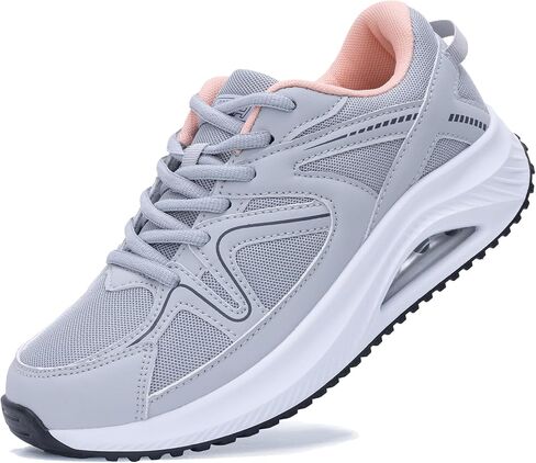 Autper Plantar Fasciitis Shoes Women Walking Arch Support Tennis Casual Athletic Nurse Orthotic Sneakers for Foot Pain Relief in Saudi Arabia