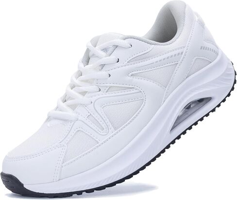 Autper Plantar Fasciitis Shoes Women Walking Arch Support Tennis Casual Athletic Nurse Orthotic Sneakers for Foot Pain Relief in Saudi Arabia
