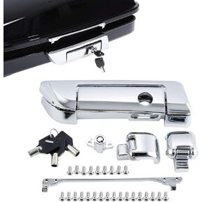 HR3 Tour Trunk Cable Lid Tether Fit for King Chopped Razor Trunk Luggage Compatible with Harley 2014-2025 Road King Road Glide Street Glide Electra Glide Ultra Limited in Kuwait