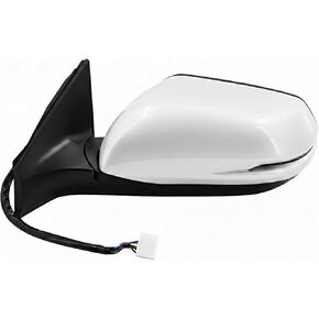 76258-TLA-A32 Left Driver Side View Mirror for Honda CR-V 2017-2022 Left Driver Side Door Mirror Assembly with 9 Pins/Power Adjust/Heated/Signal Light/Blind Spot 76258TLAA32 HO1320318 in Kuwait