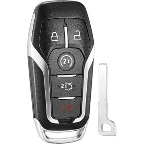 Key Fob Replacement Fit for Ford Edge Mustang 2015-2017,Explorer 2016-2017,Fusion 2013-2016,Lincoln MKZ 2013-2016,MKC 2014-2016,MKX-2016-2019,Smart Car Keyless Entry Remote Frequency:902Mhz 164-R7989 in Kuwait